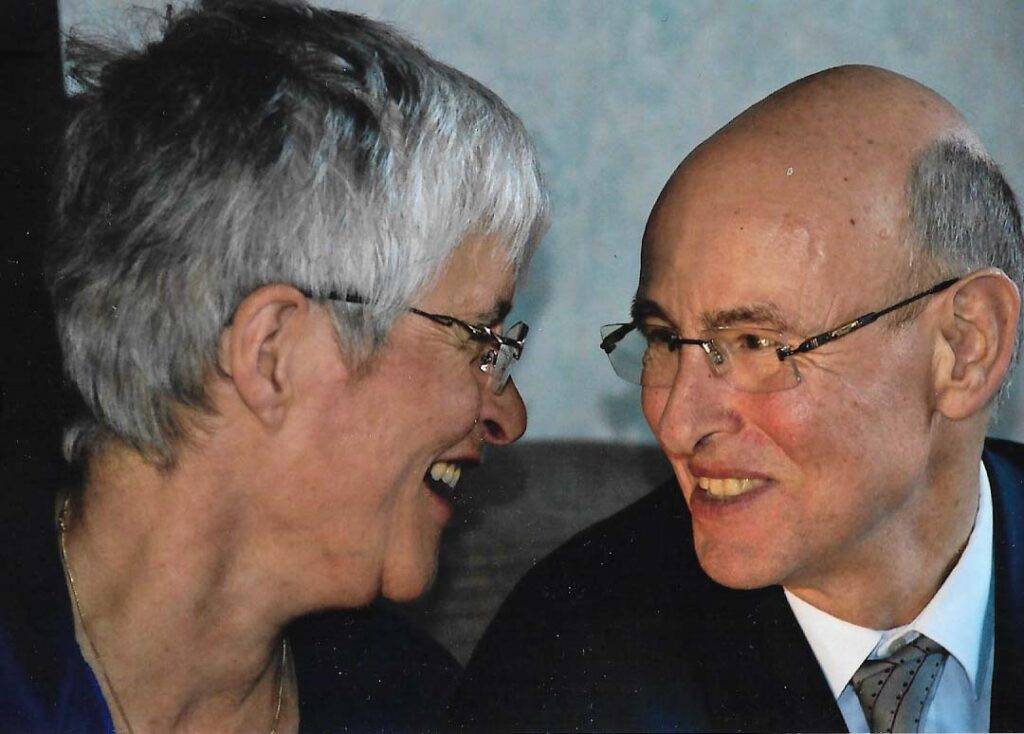 Marianne Visser Klaarwater en haar man Peter