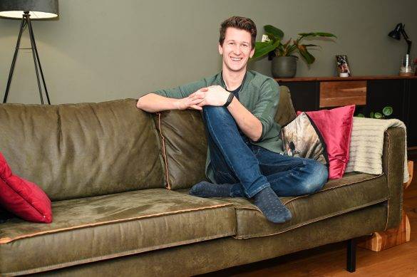 Jan-Willem Plutschouw thuis