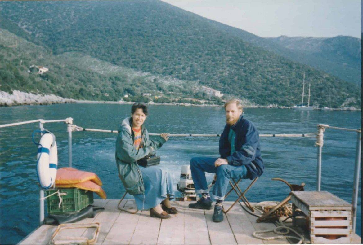 Loes en Wilco in Griekenland, jaren '90