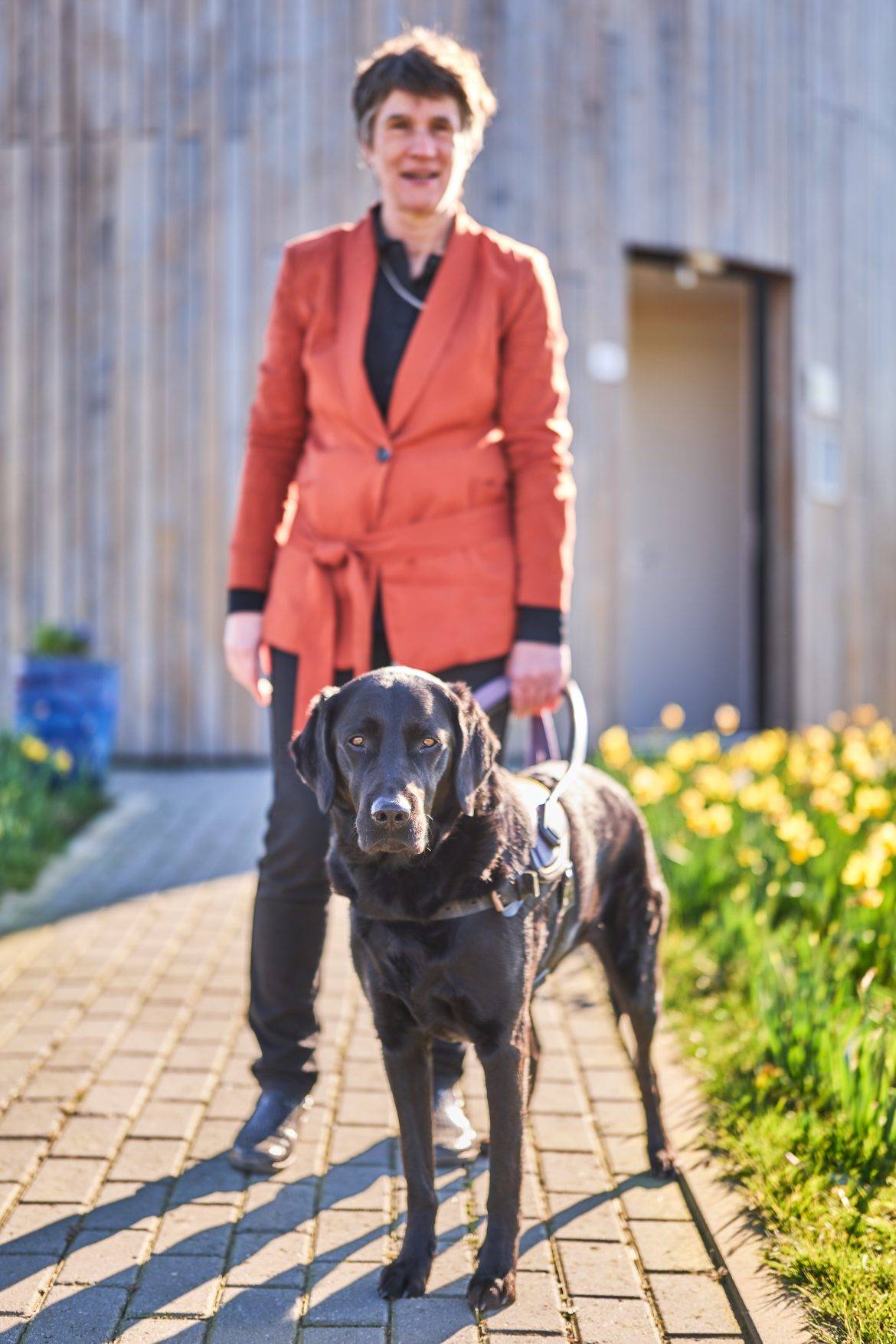 Betty Woord met hond