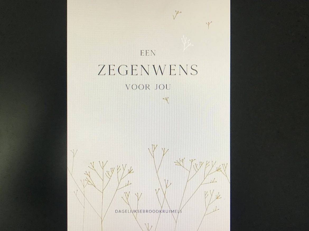 Een zegenwens voor jou