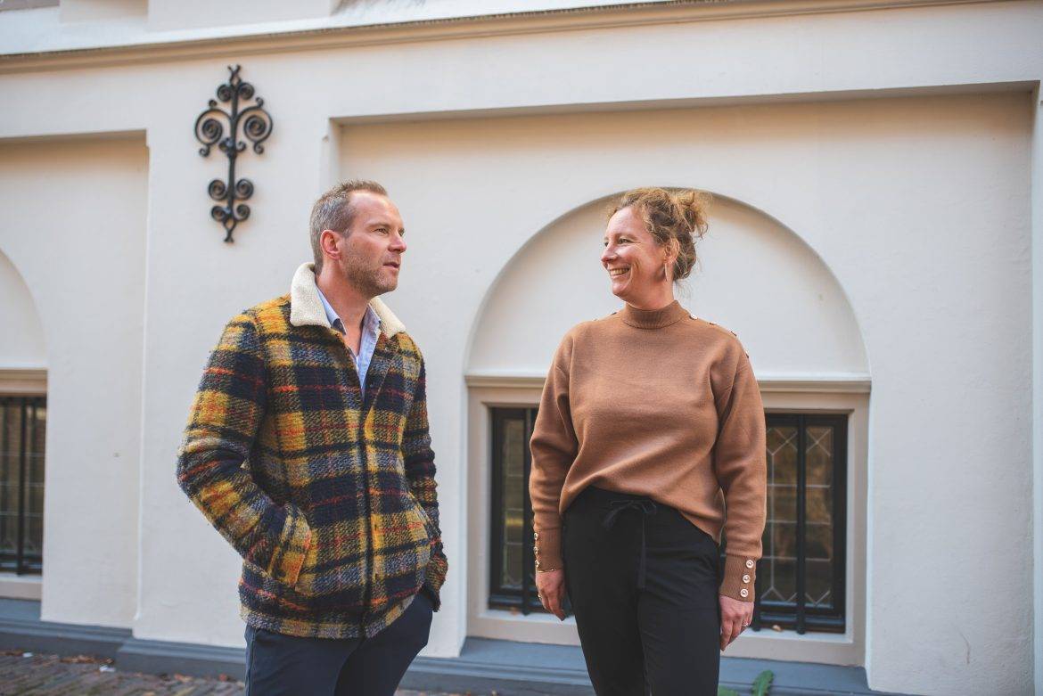 Hans en Margreet, broer en zus