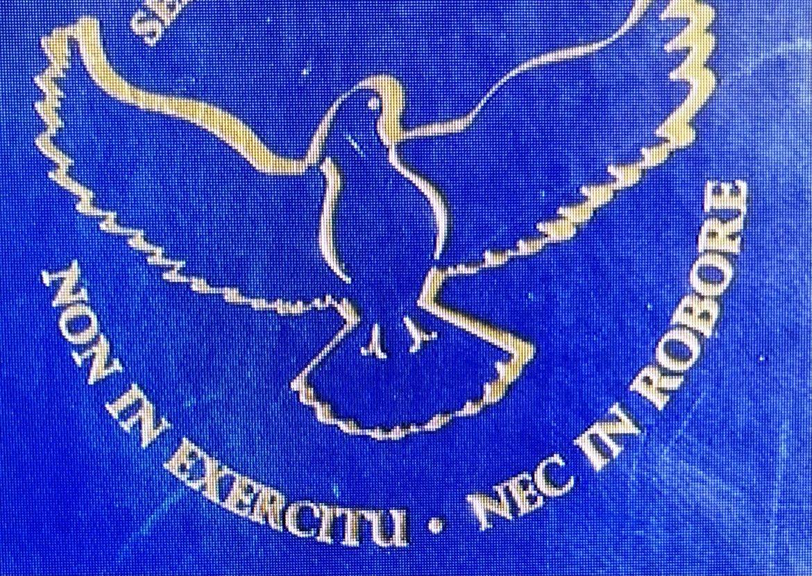 vredesduif op dienstbijbel