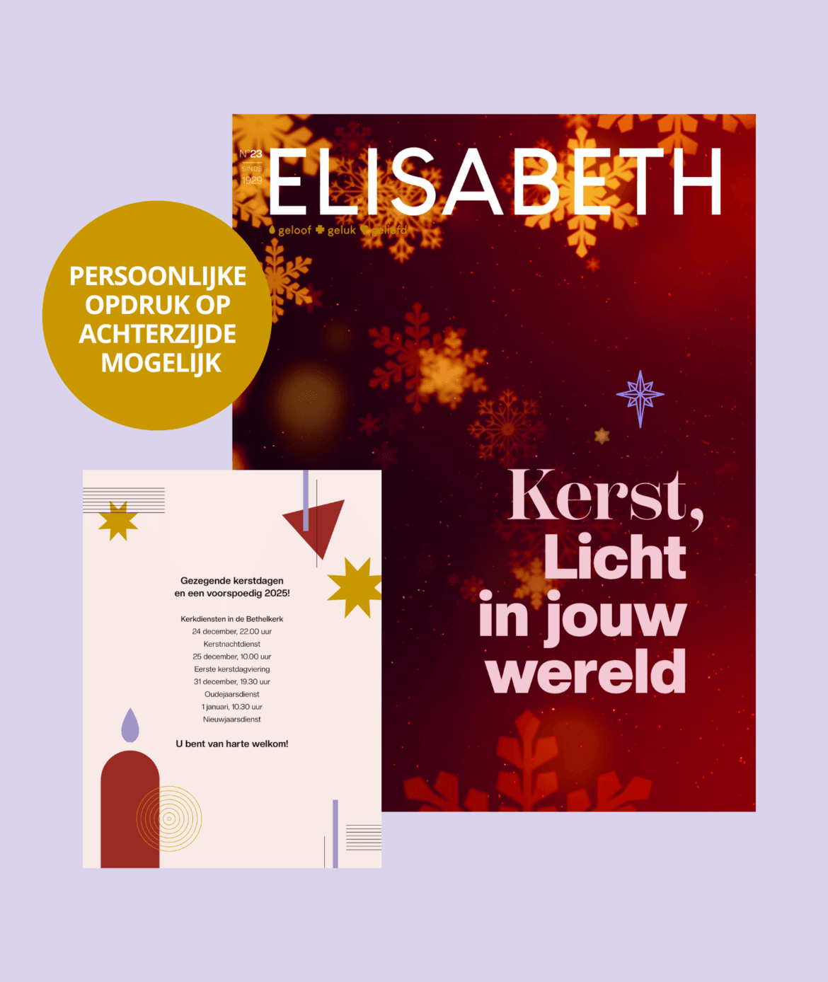 Kersteditie Elisabeth Magazine 2024: Licht in jouw wereld