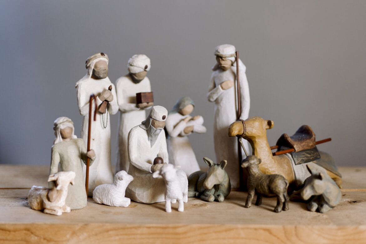 Knielen voor Uw troon - kerstversje Anna de Swart