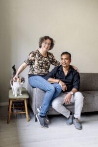 Dorien en Shobuj uit Leeuwarden